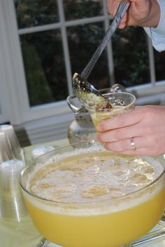 a collage of photos with different foods and drinks in them, including breads, muffins, orange juice, croissants