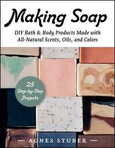 ​Welcome to the world of homemade soap! It is perfectly possible to make soap at home--from simple everyday soaps to fragrant masterpieces. Making Soap describes what cold-stirred craft soap is, why it works, what you need, and how to make it. Read about fatty acids, essential oils, natural dyes, and other materials that give soap its characteristics. Recipes include: Scrubbing poppy soap Facial soap with activated charcoal Skin-softening bath bomb Rosy clay soap And so much more! Learn how to m Make Soap, Clay Soap, Making Soap, Facial Soap, Homemade Soap, Scented Oils, Natural Scents, Seasonal Recipes, Soap Recipes