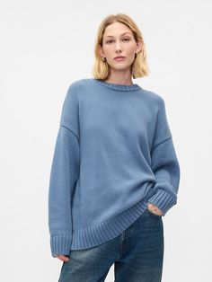 Oversized Boyfriend Sweater Gap Relaxed Fit Sweatshirt With Ribbed Cuffs, Gap Cotton Crew Neck Sweatshirt, Gap Relaxed Fit Sweatshirt, Gap Relaxed Fit Cotton Sweater, Gap Cotton Sweater With Relaxed Fit, Gap Cotton Relaxed Fit Sweater, Gap Cotton Sweater In Relaxed Fit, Gap Relaxed Fit Sweatshirt For Fall, Gap Long Sleeve Sweater With Ribbed Cuffs