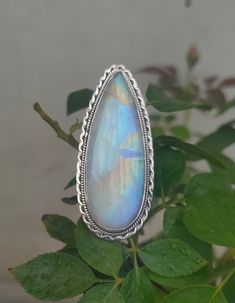 Large Moonstone Stone Ring, Handmade Silver Ring, Moonstone Ring, Statement Ring, Boho wedding Ring, Blue Flash Stone Ring Full Finger Ring, Wedding Gifts, Statement Ring, Designer Ring, Handcrafted Ring, Handmade Jewelry, One of a kind ring, Statement Ring, Wedding Ring, Gemstone Lover Ring,  100% handmade ring made with natural Rainbow Moonstone and 92.5% sterling silver...  100% nickel free silver ring with natural gemstone... Large Moonstone Ring, Full Finger Ring, Boho Wedding Ring, Gifts Boho, Full Finger Rings, Ring Moonstone, Moonstone Stone, Rainbow Moonstone Ring, Labradorite Ring