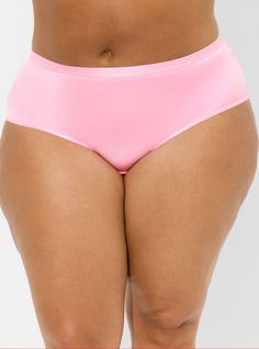 Matching style(s): Search 41055240 FIT Mid rise. Medium coverage. MATERIALS + CARE Microfiber knit fabric. . 81% nylon, 19% spandex. . Machine wash cold. Dry flat. Imported. DETAILS Elastic waistband. . Keyhole detail at back. . The best plus size women's shine microfiber mid rise cheeky keyhole back panty panties in cotton candy made of microfiber. Torrid is your destination for the freshest spring and summer styles. Pink Nylon Bottoms With Built-in Shorts, Pink Stretch Swimwear With High-cut Leg, Pink High-cut Leg Stretch Swimwear, High Waist Elastic Nylon Bottoms, Pink Stretch High-cut Leg Swimwear, Pink Stretch Short Bottoms, Pink Stretch Bottoms Shorts, High Waist Pink Bottoms With Smoothing Details, Pink Stretch Bottoms With Built-in Shorts