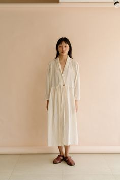 RUNAWAY BICYCLE SASHA DRESS- NATURAL WHITE Clover Dress, 2024 Wishlist, Stole Scarf, Sweater Jumpsuit, Handwoven Fabric, Silk Organza, Mid Dresses, Say What, Sheer Dress