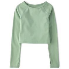 The Childrens Place offers a huge selection of kid's clothing! Shop us for jeans, shorts, leggings, chinos, polo shirts, dresses, uniforms, pajamas, and accessories. Made with premium quality materials at a great value. Kids clothing made simple. Size: XXL (16).  Color: Green.  Gender: female. Casual Stretch Activewear For Play, Relaxed Fit Tops For Spring Playwear, Casual Long Sleeve Activewear For Play, Spring Workout Tops With Snug Fit, Spring Workout Snug Fit Tops, Stretch Activewear For Spring, Spring Athleisure Tops For Playwear, Stretch Solid Tops For Playwear, Athleisure Tops For Playwear In Spring