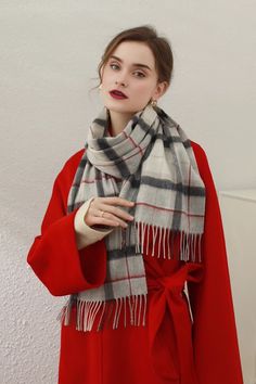 Cashmere Elegance in Classic Plaid Add a touch of luxury and style to your winter ensemble with our Christmas Plaid Cashmere Fringe Scarf. Made from plush cashmere, this scarf offers exceptional warmth without the bulk. The classic Scottish plaid design makes it a versatile piece for any outfit. Measuring 180cm x 30cm, it can be worn as a scarf or shawl for added convenience. Style #: WKAI510 Scottish Plaid, Christmas Plaid, Fringe Scarf, Plaid Design, Plaid Christmas, Perfect Style, Christmas Women, Intricate Designs, Shawls And Wraps