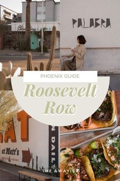 The Best of Roosevelt Row in Downtown Phoenix - The Awayist Roosevelt Row Arizona, Roosevelt Row Phoenix Az, Phoenix Shopping, Phoenix Restaurants, Arizona Living