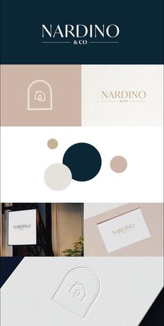 the logo design for nardino