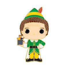 Funko ELFPP0006 - Buddy the Elf Pop! Pin Elf Buddy, Classic Holiday Movies, Beast's Castle, Movie Pins, Elf Movie, Buddy The Elf, Favourite Characters, Collar Pins, Holiday Movie