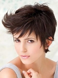 60 Unbeatable Short Hairstyles for Long Faces [2024] Triangle Face, Trendy We Fryzurach, Edgy Short Haircuts, Short Spiky Hairstyles, Short Haircut Styles, Short Hair Trends, Hair Styles 2014