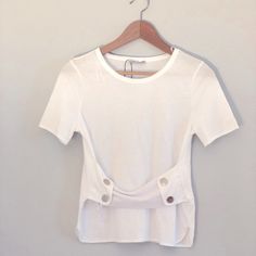 Never Worn Size Small Super Cute Tee Bundle For Discount 2for40!! Zara Fitted Tops With Shirttail Hem For Day Out, Fitted Top With Shirttail Hem For Day Out, Fitted Shirttail Hem Top For Day Out, Zara Crew Neck T-shirt For Day Out, Zara Crew Neck Top For Day Out, Zara Cotton T-shirt For Day Out, Zara Spring Everyday Tops, Zara Spring Tops For Everyday, Zara Tops For Everyday Spring Wear