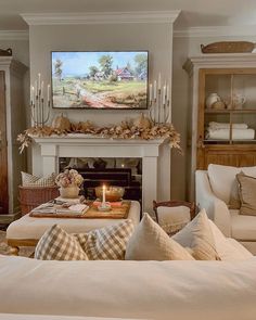 Fall Living Room Decor Cozy Fall Decor, Crisp Autumn