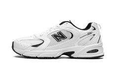 530 MR530EWB New Balance 530 White, Running Silhouette, New Balance Womens, Platform Trainers, All Nike Shoes, Shoes Drawing, Trainers Black, Black Trainers, Stadium Goods