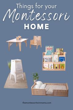 there are many things for your montessoi home