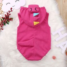 Includes: RomperMaterial: PolyesterGender: GirlsPattern: DinosaurSleeve Length: SleevelessSummary: Baby Toddler Sleeveless Hooded Zipper Dinosaur Romper Costume Pink Sleeveless Onesie, Casual Sleeveless Pink Onesie, Casual Pink Sleeveless Onesie, Pink Sleeveless Casual Onesie, Playful Sleeveless Onesie For Playwear, Playful Sleeveless Onesie For Playtime, Pink Dinosaur Costume, Whimsical Photoshoot, Best Kids Costumes