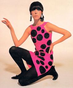 Peggy Moffitt, Pierre Cardin Dress, Catherine Baba, Colleen Corby, Sixties Style, Pattie Boyd, Jerry Hall, Jean Shrimpton, 1960 Fashion