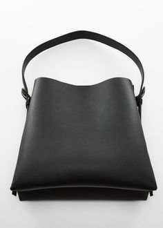 Shopper bag with buckle - Women | Mango USA Modern Leather Satchel With Buckle Closure, Modern Black Bags With Buckle Closure, Modern Bucket Bag With Detachable Strap And Double Handle, Leather Bag With Buckle Closure And Double Handle, Modern Black Shoulder Bag With Buckle Closure, Leather Satchel With Buckle Closure And Double Handle, Leather Shoulder Tote Bag With Buckle Closure, Black Top Handle Shoulder Bag With Buckle Closure, Office Leather Bag With Buckle Closure