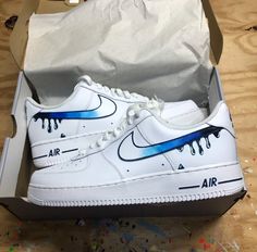 This shoe is custom made for any occasion! You can pick whatever color/colors you would like! Please feel free to reach out with any questions :) Air Force One Shoes, Painted Shoes Diy, Basic Shoes, Tenis Nike, Nike Air Force 1 07, Sneakers Athletic, Custom Nikes, Japanese Painting, Air Force Ones