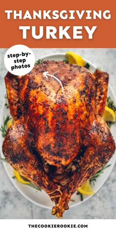 Make this juicy and flavorful Thanksgiving turkey recipe your new holiday tradition! Check out our easy guide for a perfect roast turkey. Pop over to our site for the recipe! Turkey Dinner Recipes Thanksgiving, Roast Turkey Recipes Thanksgiving, Easy Turkey Recipes Thanksgiving, Turkey Dinner Recipes, Turkey Rub Recipes, Easy Thanksgiving Turkey, Best Thanksgiving Turkey Recipe, Perfect Roast Turkey, Whole Turkey Recipes