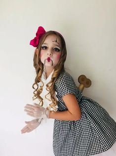 50+ Kids Who Took Halloween Costumes To Another Level - HubPages Halloween Doll Costume Creepy, Diy Doll Costume For Women, Creepy Dolls Costume, Diy Creepy Doll Costume, Scary Doll Costume For Kids, Creepy Doll Makeup For Kids, Creepy Doll Costume For Kids, Halloween Costumes For Kids Girls Cute, Creepy Halloween Costumes For Kids