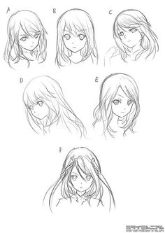 .                                                                                                                                                                                 Mehr How To Draw Anime, Anime Body, Pelo Anime, Animation Anime, Draw Hair, Manga Tutorial, Manga Hair, Anime Witch, 얼굴 드로잉