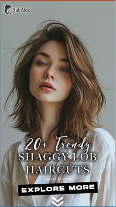 Shaggy Sophistication: Elevate your style with the tousled and chic allure of shaggy lob haircuts. 💇‍♀️💖 Shaggy Lob Straight Hair, Lob Bangs, Lob Haircut Straight, Shaggy Lob With Bangs, Long Shaggy Bob, Lob Haircut Layered, Textured Long Bob, Shaggy Lob, Long Bob With Bangs