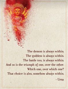 Maa Quotes, Happy Dusshera, Demon God, Goddess Quotes, Good Over Evil, Hindu Quotes, Tiny Quotes, Sanskrit Mantra, Sanskrit Quotes