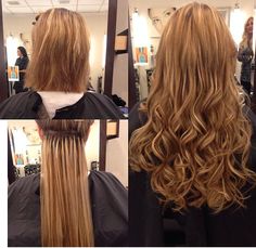 Hair extensions before and after Bead Hair Extensions, Fusion Extensions, Micro Loop Hair Extensions, Bead Hair, Long Hair Extensions, Mega Hair