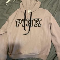 Cute Pink Half Zip Hoodie. Perfect For The Fall Weather And Has A Pop Of Color To Go With It. Never Worn. I Do Have A Black One On My Page. Same Style But Different Color Pink Hoodie With Letter Print For Fall, Half Zip Hoodie, Fall Weather, Same Style, Cute Pink, Half Zip, Sweater Jacket, The Fall, Zip Hoodie