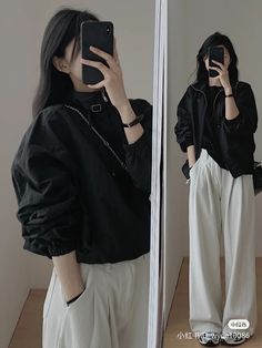 Jung Somin, 00s Mode, Mode Ulzzang, Simple Style Outfits, Korean Outfit Street Styles, Tutorial Hijab, Outfit Korean, Korean Casual Outfits, Everyday Fashion Outfits