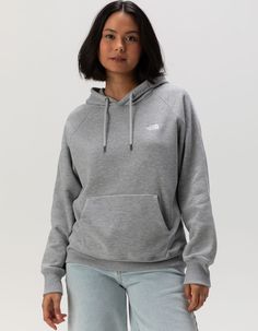 The North Face Evolution Hoodie. Embroidery On Left Chest. Front Pouch Pocket. Drawstring Hood. Fleece Lining. Cuffed Long Sleeves And Hem. 54% Polyester 46% Cotton. Cuffs & Hem: 49% Cotton 49% Polyester 2% Elastane. Hood Lining: 90% Cotton 10% Polyester. Pocket Lining: 90% Cotton 10% Polyester. Machine Wash. Imported. Model Is Wearing A Size Small. Model Measurements:height: 5'8" Bust: 32"waist: 25"hips: 36" Hoodie Embroidery, Wwe T Shirts, Layered Hoodie, Nike Sportswear Club Fleece, Flannel Sweatshirt, Womens Hoodie, Girls Blouse, Sweaters And Jeans, Knitted Tank Top