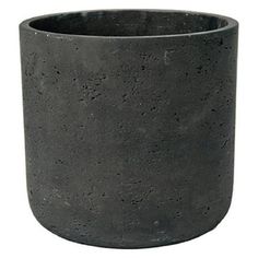 This planter is part of the Drevy series of beautiful planter pots for small or large indoor and outdoor plants which can be seen as the key range of our assortment. It breathes . Due to the basic colors and wide range of shapes and sizes, the products in these series can be used to decorate any space like a living room, hotel, office or public outdoor area. These products are made of fiberclay and are low maintenance. The timeless appearance and high quality of these planters means that they wi Gray Pots For Plants, Oversized Planters Outdoor, Patio Centerpiece Ideas, Black Pots Planters, Large Planters Indoor, Tall Planters Outdoor, Walmart Planters, Farmhouse Flower Pots, Exterior Planter