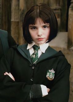 Scarlett Byrne, Harry Potter Girl, Pansy Parkinson, Buku Harry Potter, Harry Potter Icons, Harry Potter Artwork, Hogwarts Aesthetic, Harry Potter Actors, Slytherin Aesthetic