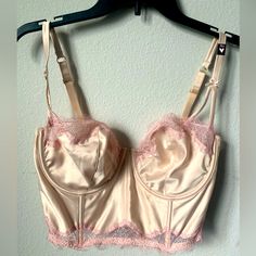 Brand New Does Have Some Stain On Front From Sitting Around Easily Removed Women's Intimates, Victoria's Secret, Stain, Bra, Brand New, Cream, Women Shopping, Pink, Color