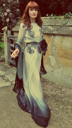 Christian Vieri, Florence Welch, Bohol, Skirt Maxi, Fashion Styling, Beauty And Fashion, Gorgeous Gowns, Looks Style, Hippie Style