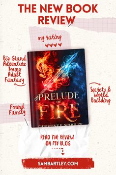 the new book review for prelude fire by sambatley com is out now