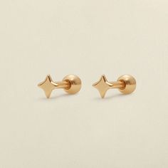 Baguette Studs, Cross Earrings Studs, Light Up The Night, Star Stud Earrings, Traditional Earrings, Bar Stud Earrings, Bar Studs, Star Earrings Stud, Star Studs