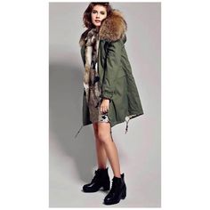 Jazzevar Parka New With Tag Luxury Fall Parka With Faux Fur Trim, Luxury Fall Parka, Womens Plaid Blazer, Black Moto Jacket, Denim Trench Coat, Boucle Jacket, Wool Trench Coat, Light Knit, Poncho Style