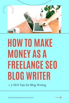 a woman typing on her laptop with the title how to make money as a freelance