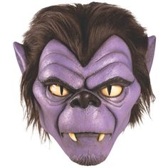 I bet you never knew the Wolfeman had so many looks. Scooby Doo- Wolfman Mask will give you a look that only the best man eaters can give. This latex mask is designed to look so realistic they can't tell who is really behind the mask. This easy to slip on and off mask is comfortable to wear and great for stalking your neighbors for candy.Special Shipping Information: This item ships separately from other items in your order. This item cannot ship to a P.O. Box. This item may be subject to additi Scooby Snax, Scooby Doo Costumes, The Wolfman, Scary Halloween Masks, Chin Hair, Trick Or Treat Studios, Head Mask, Cool Masks, Beautiful Mask