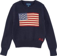 Flag Sweater, American Flag Sweater, Skandinavian Fashion, Ralph Lauren Boys, America Flag, Stockholm Fashion, Polo Sweater, Winter Fits, Ralph Lauren Sweater