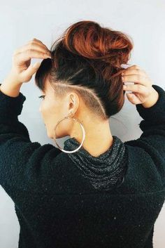 Undercut Hairstyle, Undercut Hairstyles Women, Undercut Long Hair, Shaved Side Hairstyles, Shaved Hair Designs, Side Hairstyles, Undercut Hairstyles, Long Hair Women, Black Natural Hairstyles