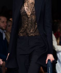 Lace Top Outfit, New York Fall, Top Outfit, Lace Dresses, Style Noir, Fall 2015, Fashion Killa, New York Fashion Week