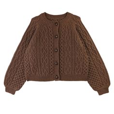 Quincy Brown, Cardigan Brown, Birkenstock Women, Brown Cardigan, Classic Cardigan, Central Saint Martins, Cable Knit Cardigan, Online Fashion Boutique, Engineered Garments