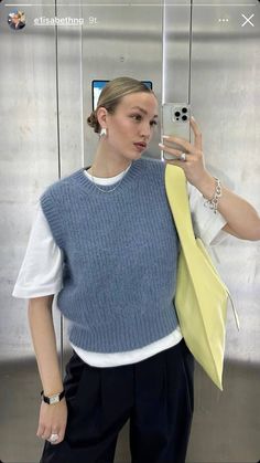 Styles Korean, November 2, Girls Style, Pinterest Outfits, Pin It, Women's Vest, What I Wore, Fitness Inspo, Feminine Style