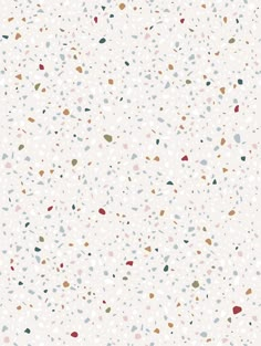 a white background with multicolored speckles on the bottom and bottom half