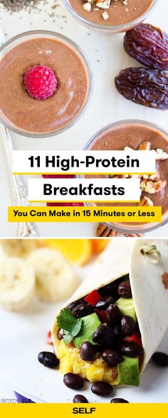 Ways To Use Eggs, Protein Breakfast Ideas, Oatmeal Vegan, Easy High Protein Meals, Eggs Avocado, Yogurt Bowls