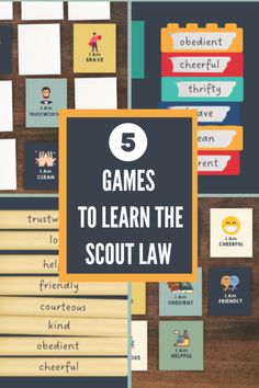 games to learn the scout law