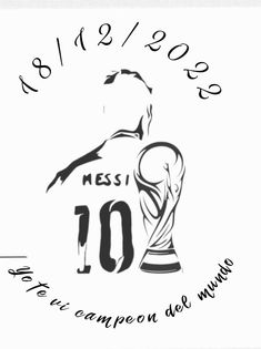 a drawing of a soccer player with the number 10 on it