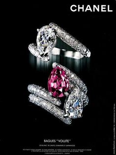 CHANEL Chanel Jewelry, Fabulous Jewelry, Coco Chanel, Diamond Gemstone, Garnet, Beautiful Rings, Ring Designs, Diamond Jewelry