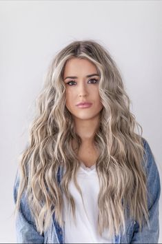 Fall Blonde Hair Extensions, Beige Blonde Hair Extensions, Blonde Hair Color Ideas Extensions, Blonde With Hair Extensions, Blended Brown To Blonde Hair, Bronde Balayage Hair Extensions, Full Foil Highlights Brunette To Blonde, Blonde Braided Balayage, Rooted Blonde Extensions