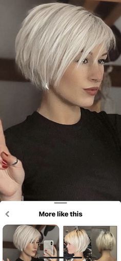 Cropped Hair, Short Cropped Hair, Pixie Crop, Chin Length, Shorter Hair